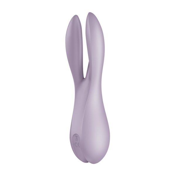 VIBRADOR THREESOME 2 LILÁS SATISFYER - Imagen 5