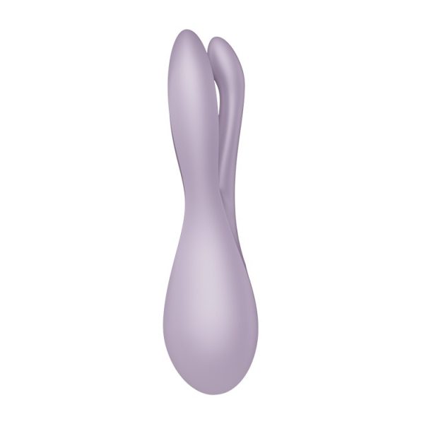 VIBRADOR THREESOME 2 LILÁS SATISFYER - Imagen 6
