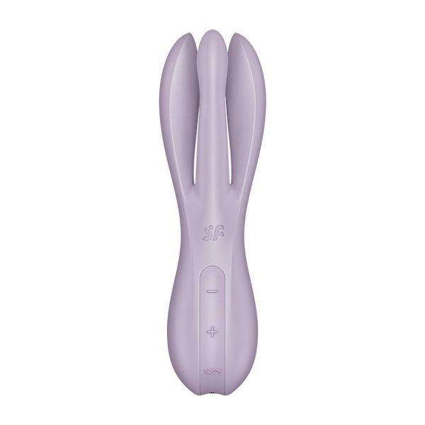 VIBRADOR THREESOME 2 LILÁS SATISFYER - Imagen 8