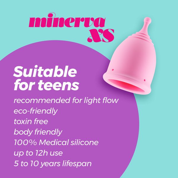 COPO MENSTRUAL MINERVA XS COM BOLSA E LIMPADOR DE BRINQUEDOS 150 ML CRUSHIOUS - Imagen 10