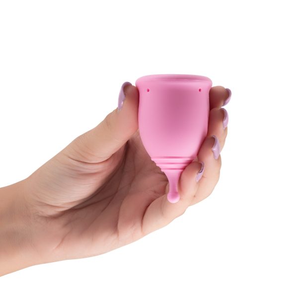 COPOS MENSTRUAIS MINERVA S + L COM BOLSA E LIMPADOR DE BRINQUEDOS 150 ML CRUSHIOUS - Imagen 4