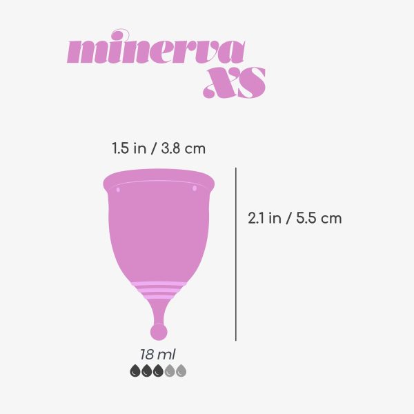COPO MENSTRUAL MINERVA XS COM BOLSA E LIMPADOR DE BRINQUEDOS 150 ML CRUSHIOUS - Imagen 12