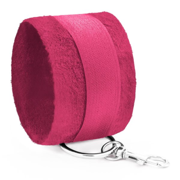 ALGEMAS DE VELCRO TOUGH LOVE COM CORRENTE DE 40CM EXTRA CRUSHIOUS ROSA - Imagen 3
