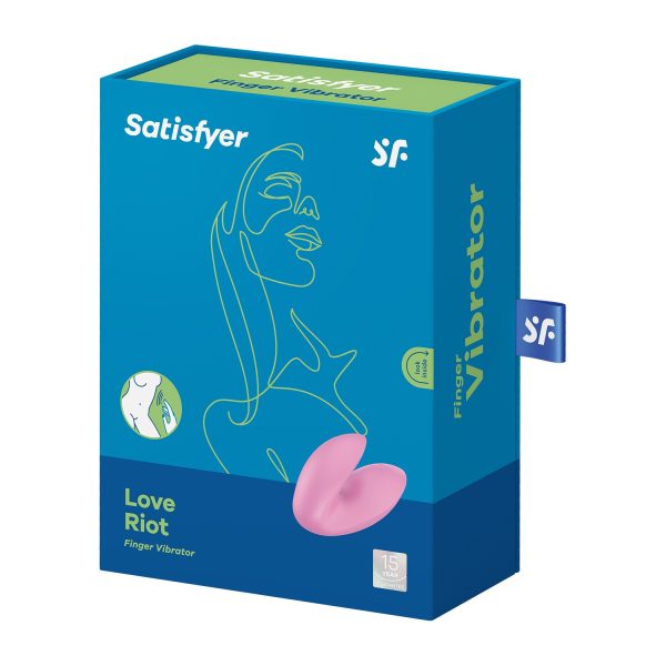 VIBRADOR LOVE RIOT ROSA SATISFYER - Imagen 6