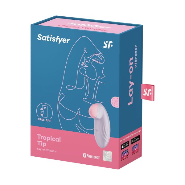 ESTIMULADOR TROPICAL TIP CONNECT APP LILÁS SATISFYER - Imagen 6