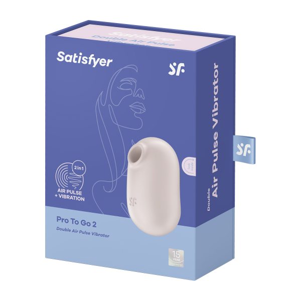ESTIMULADOR PRO TO GO 2 BEGE SATISFYER - Imagen 6