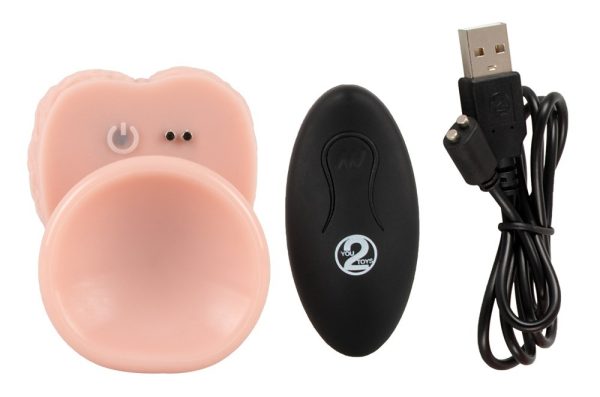 VIBRADOR REALISTA COM FUNÇÃO VAI-VEM E COMANDO SEM FIOS MEDICAL SILICONE RC VIBRATOR YOU2TOYS - Imagen 7