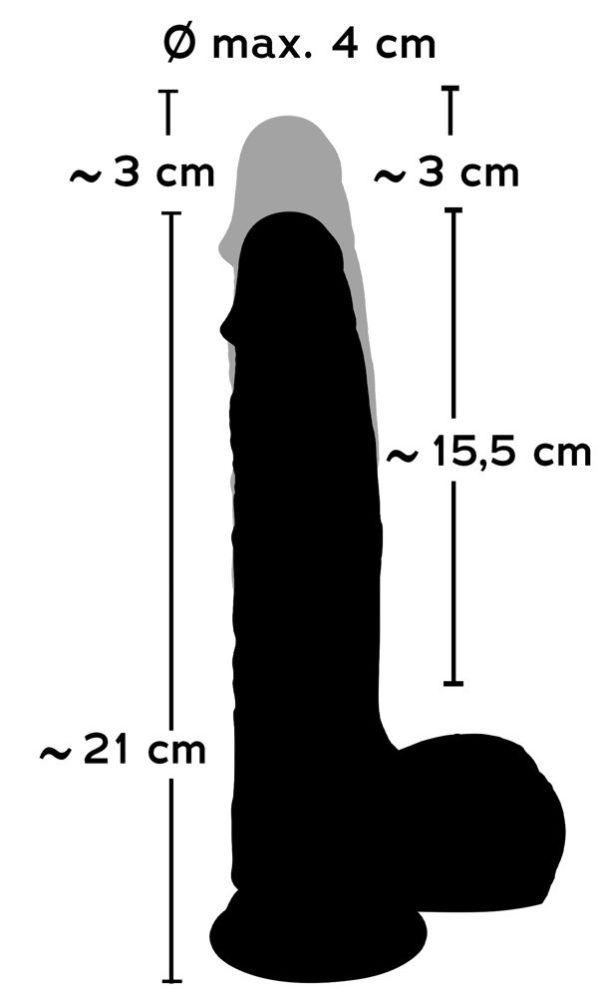 VIBRADOR REALISTA COM VAI-VEM E COMANDO SEM FIOS NATURAL THRUSTING VIBE YOU2TOYS - Imagen 8