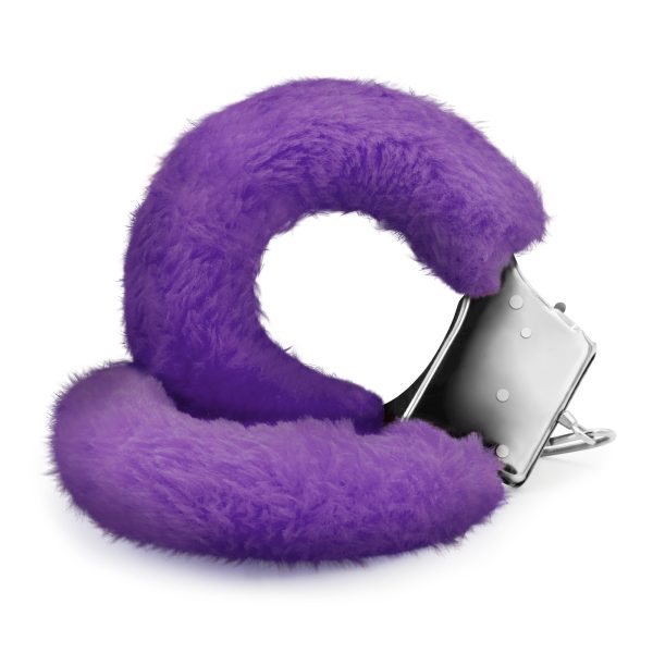 ALGEMAS DE PELUCHE LOVE CUFFS CRUSHIOUS ROXAS - Imagen 3