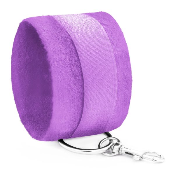 ALGEMAS DE VELCRO TOUGH LOVE COM CORRENTE DE 40CM EXTRA CRUSHIOUS ROXO - Imagen 3
