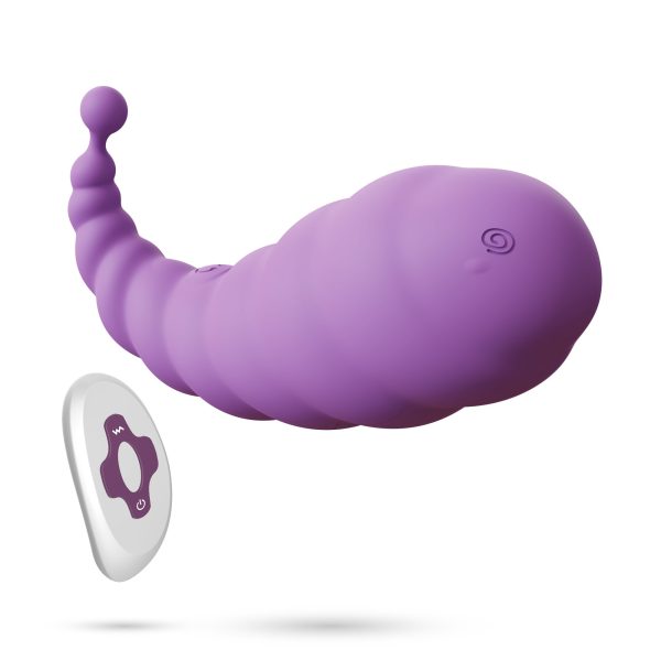 COCOON OVO VIBRATÓRIO RECARREGÁVEL COM COMANDO À DISTÂNCIA CRUSHIOUS ROXO - Imagen 4