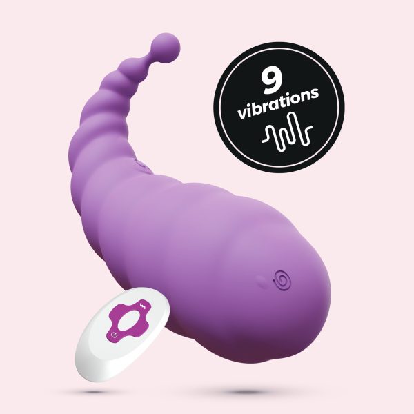 COCOON OVO VIBRATÓRIO RECARREGÁVEL COM COMANDO À DISTÂNCIA CRUSHIOUS ROXO - Imagen 11