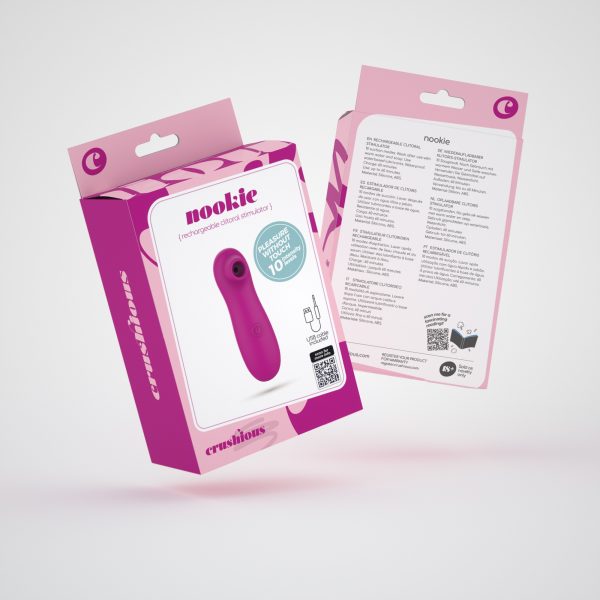 NOOKIE ESTIMULADOR CLITORIANO RECARREGÁVEL CRUSHIOUS - Imagen 8