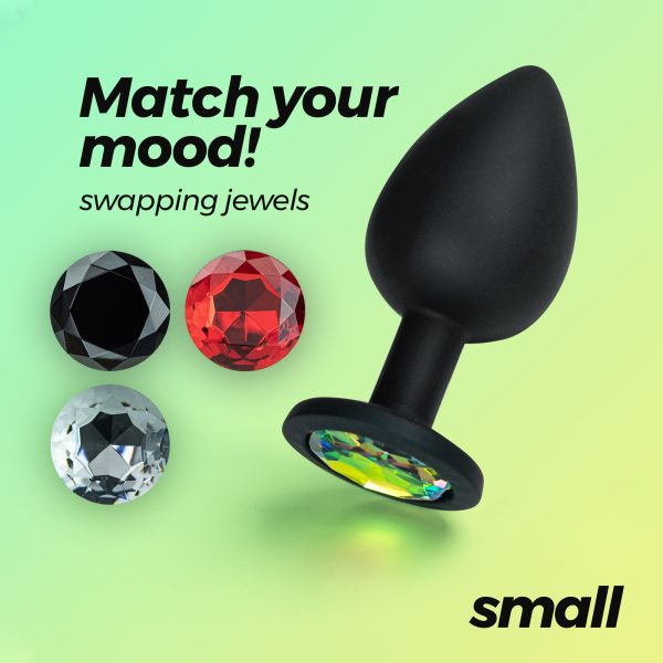 CAMILEO PLUG ANAL PEQUENO COM 4 JOIAS INTERCAMBIÁVEIS CRUSHIOUS - Imagen 11