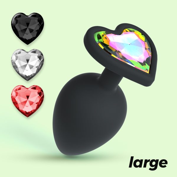 CUORE PLUG ANAL GRANDE COM 4 JOIAS INTERCAMBIÁVEIS CRUSHIOUS - Imagen 10