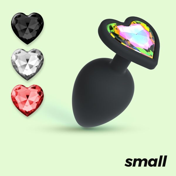 CUORE PLUG ANAL PEQUENO COM 4 JOIAS INTERCAMBIÁVEIS CRUSHIOUS - Imagen 10