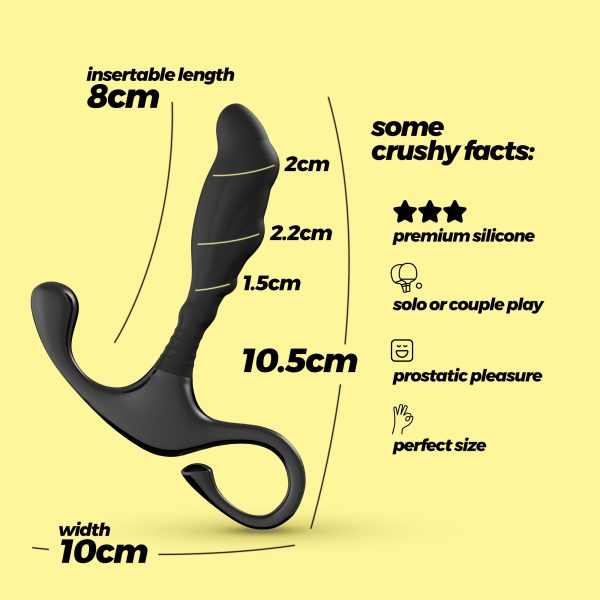 DJINN MASSAJADOR DE PRÓSTATA EM SILICONE CHRUSHIOUS - Imagen 7