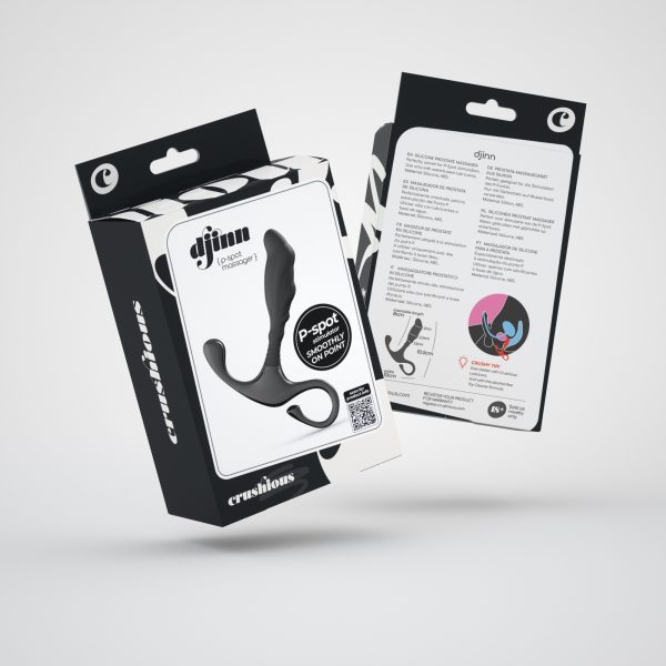 DJINN MASSAJADOR DE PRÓSTATA EM SILICONE CHRUSHIOUS - Imagen 8