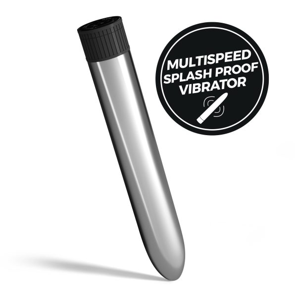 VIBRADOR CLASSIC VIBE CRUSHIOUS PRATEADO - Imagen 7