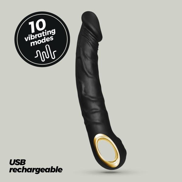 MAGNUS VIBRADOR REALISTA PRETO CRUSHIOUS - Imagen 8