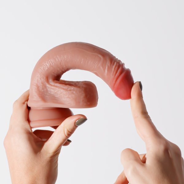 DILDO DE SILICONE LÍQUIDO INVIKTUS 7 CRUSHIOUS PELE - Imagen 3