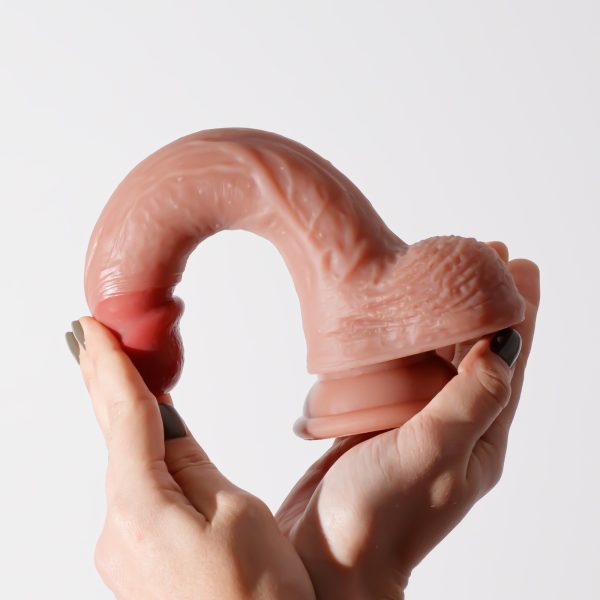 DILDO DE SILICONE LÍQUIDO INVIKTUS 8 CRUSHIOUS PELE - Imagen 6