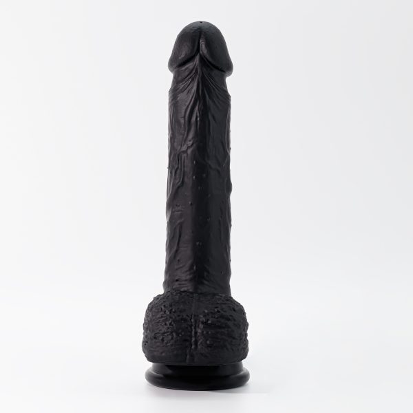 DILDO DE SILICONE LÍQUIDO INVIKTUS 8 CRUSHIOUS PRETO - Imagen 3