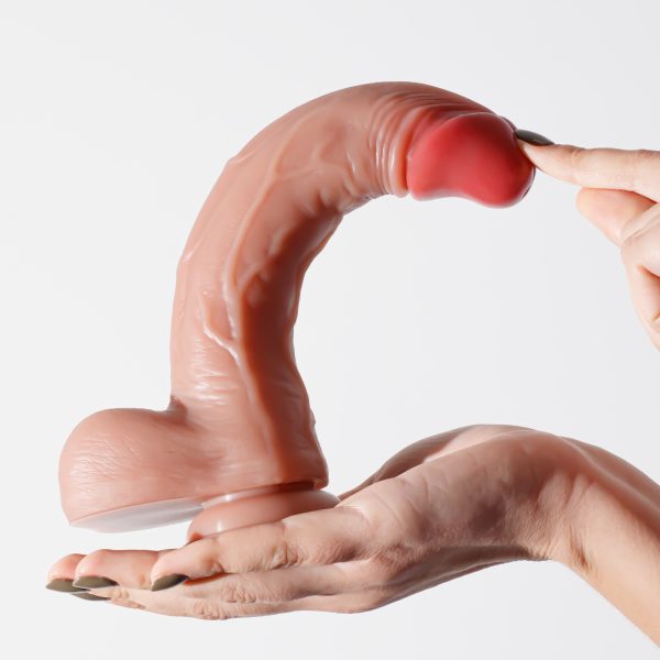DILDO DE SILICONE LÍQUIDO INVIKTUS 9 CRUSHIOUS PELE - Imagen 6