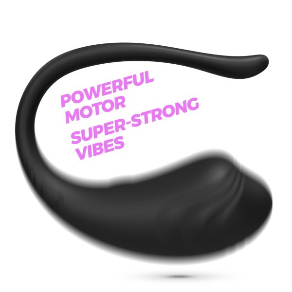 OVO VIBRATÓRIO RECARREGÁVEL COM COMANDO TAMAGO CRUSHIOUS PRETO - Imagen 5