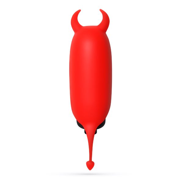 O-PET DIABO COM BALA DE 10 VIBRAÇÕES VERMELHO CRUSHIOUS - Imagen 4