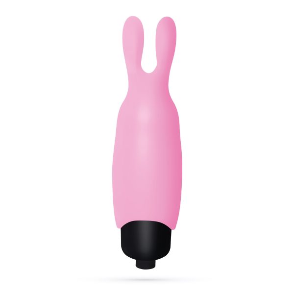 O-PET COELHO COM BALA DE 10 VIBRAÇÕES ROSA PASTEL CRUSHIOUS - Imagen 4