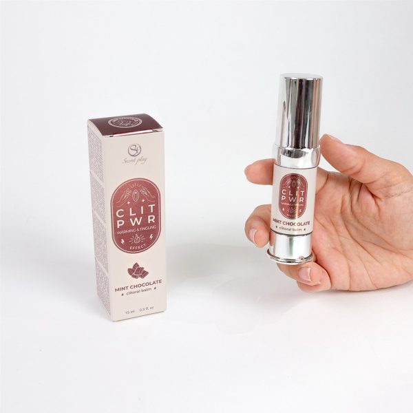 CLIT PWR - BÁLSAMO PARA CLÍTORIS COM MENTA E CHOCOLATE 15ML SECRET PLAY - Imagen 3