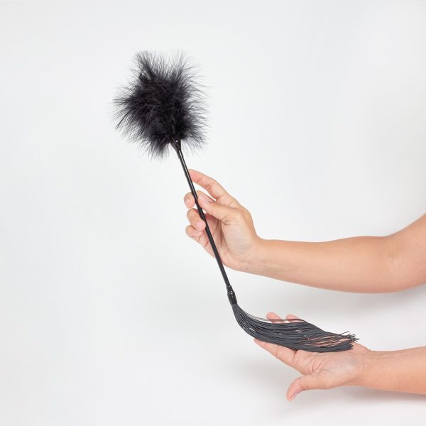 ESPANADOR DE PLUMAS E CHICOTE PRETO SECRET PLAY - Imagen 4
