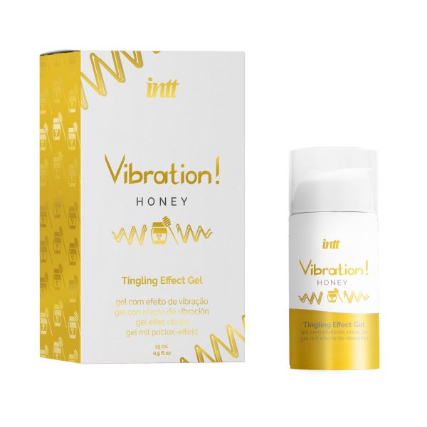 GEL COM VIBRAÇÃO VIBRATION MEL INTT 15ML - Imagen 2