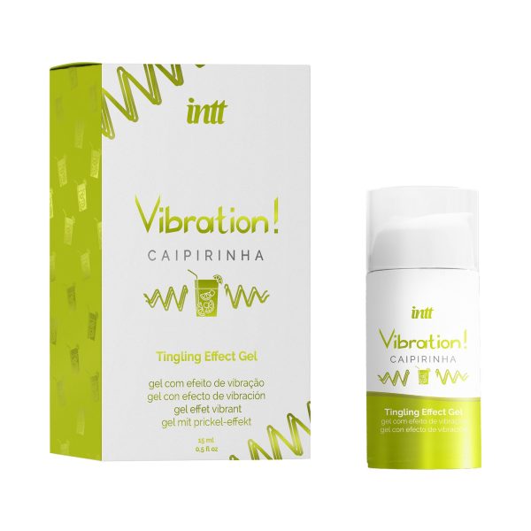 GEL COM VIBRAÇÃO VIBRATION CAIPIRINHA INTT 15ML - Imagen 2