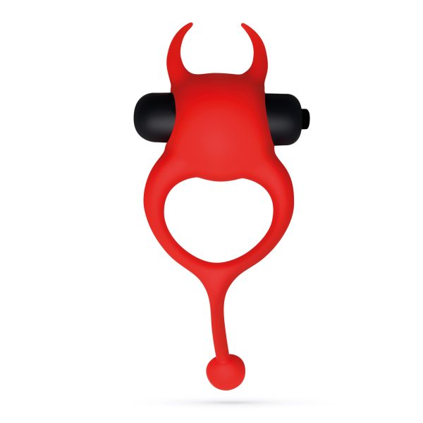 DAEMON ANEL PARA O PÉNIS COM VIBRAÇÃO VERMELHO CRUSHIOUS - Imagen 2