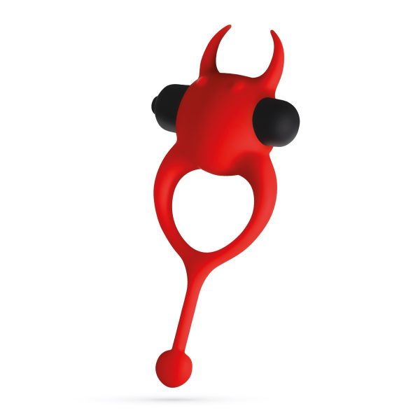 DAEMON ANEL PARA O PÉNIS COM VIBRAÇÃO VERMELHO CRUSHIOUS - Imagen 4