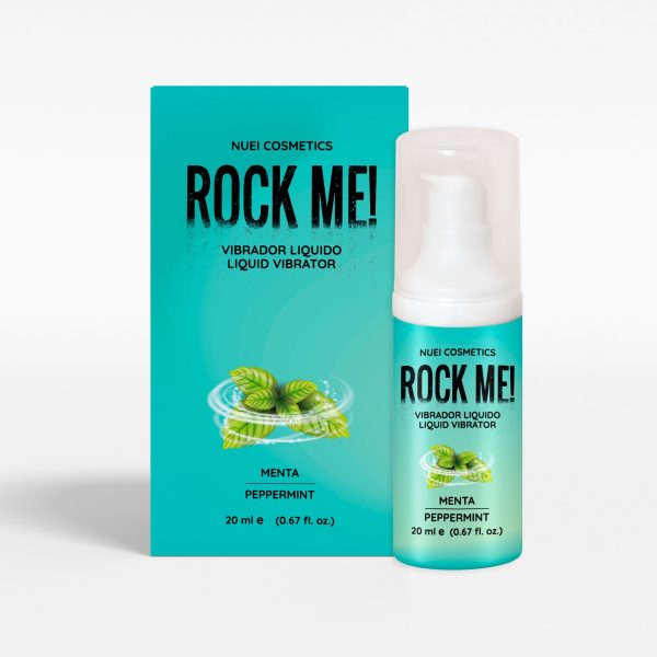 ROCK ME! VIBRADOR LÍQUIDO MENTA 20 ML NUEI - Imagen 3