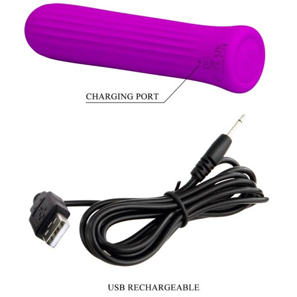 PRETTY LOVE - VIBRADOR ESTIMULADOR BLANCHE ROSA - Imagen 6