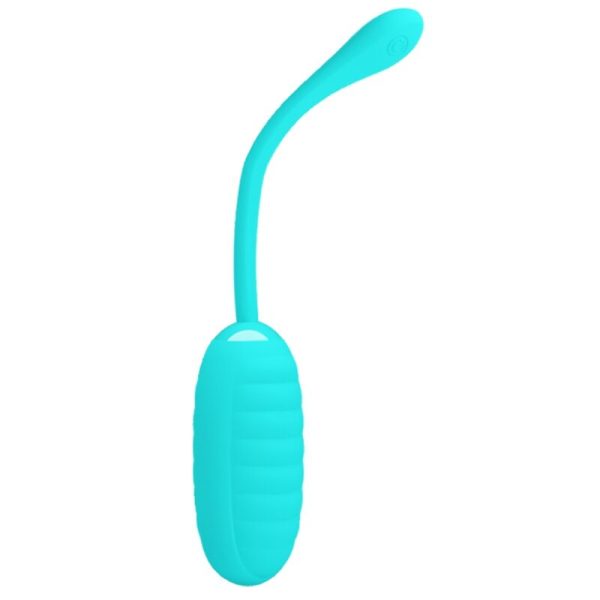 PRETTY LOVE - OVO VIBRATÓRIO RECARREGVEL KIRK LIGHT GREEN - Imagen 5