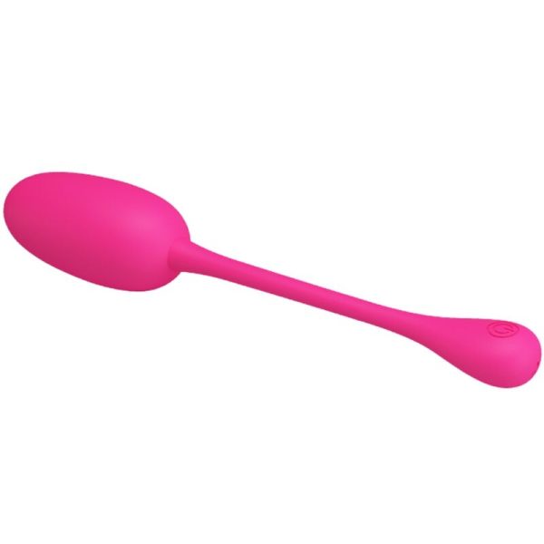 PRETTY LOVE - OVO VIBRATÓRIO RECARREGVEL KNUCKER ROSA - Imagen 3
