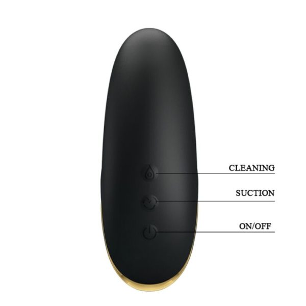 PRETTY LOVE - MASSAGER DE SUCO DE LUXO RECARREGVEL PRETO - Imagen 8