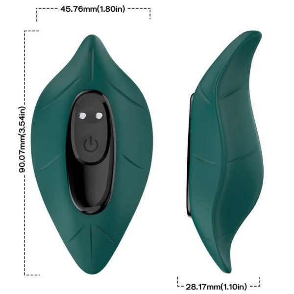 ARMONY - ESTIMULADOR E VIBRADOR CONTROLE REMOTO VERDE - Imagen 4