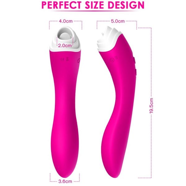 ARMONY - FAIRYLAND LAMINDO CLITOR VIBRANTE E VIBRADOR FUCISA - Imagen 4