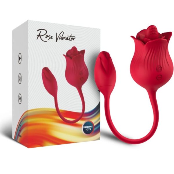ARMONY - VIBRADOR ROSA CON COLA VERMELHO - Imagen 5