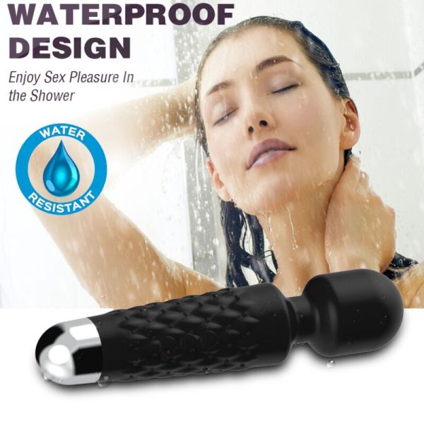 ARMONY - MASSAGER E VIBRADOR POSTMAN CABEÇA SUPER FLEXÍVEL PRETA - Imagen 3