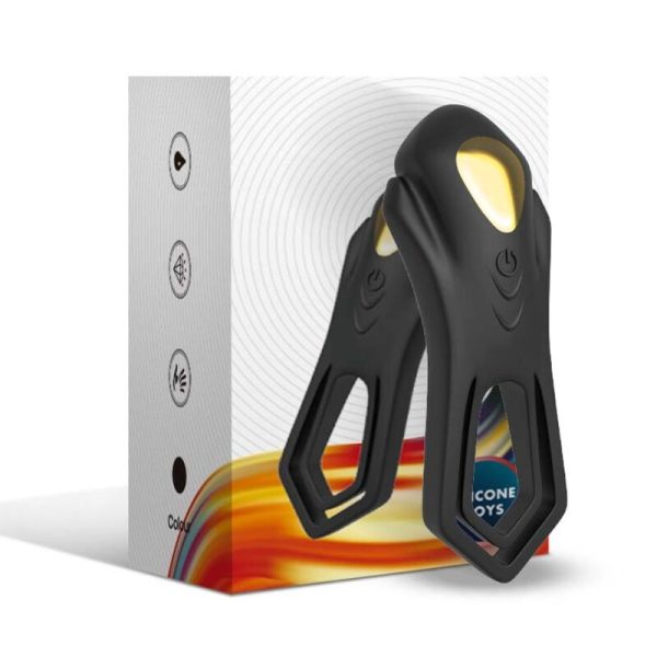 ARMONY - VIBRADOR ROADSTER ANEL DUPLO CONTROLE REMOTO PRETO - Imagen 4