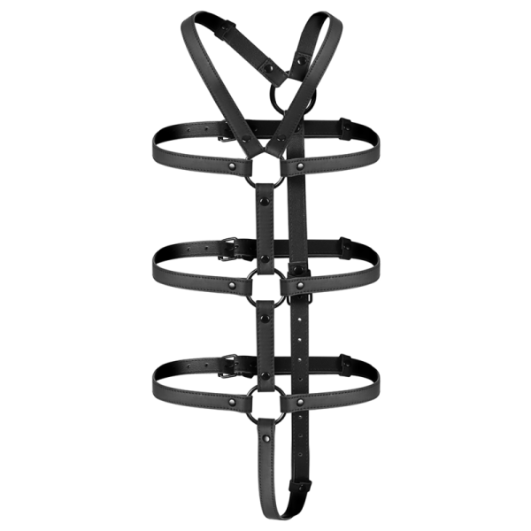 FETISH SUBMISSIVE BONDAGE - ARNÊS AJUSTÁVEL TORSO E BRAÇOS - Imagen 3