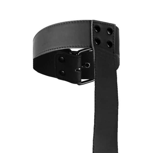 FETISH SUBMISSIVE BONDAGE - CONJUNTO DE RESTRAINT CORPORAL DE COLAR E PULSO - Imagen 5