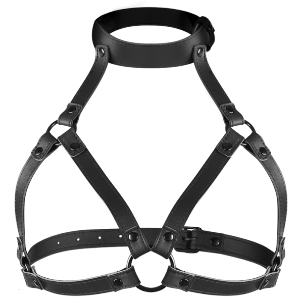 FETISH SUBMISSIVE BONDAGE - ARNÊS DE PEITO AJUSTÁVEL - Imagen 4
